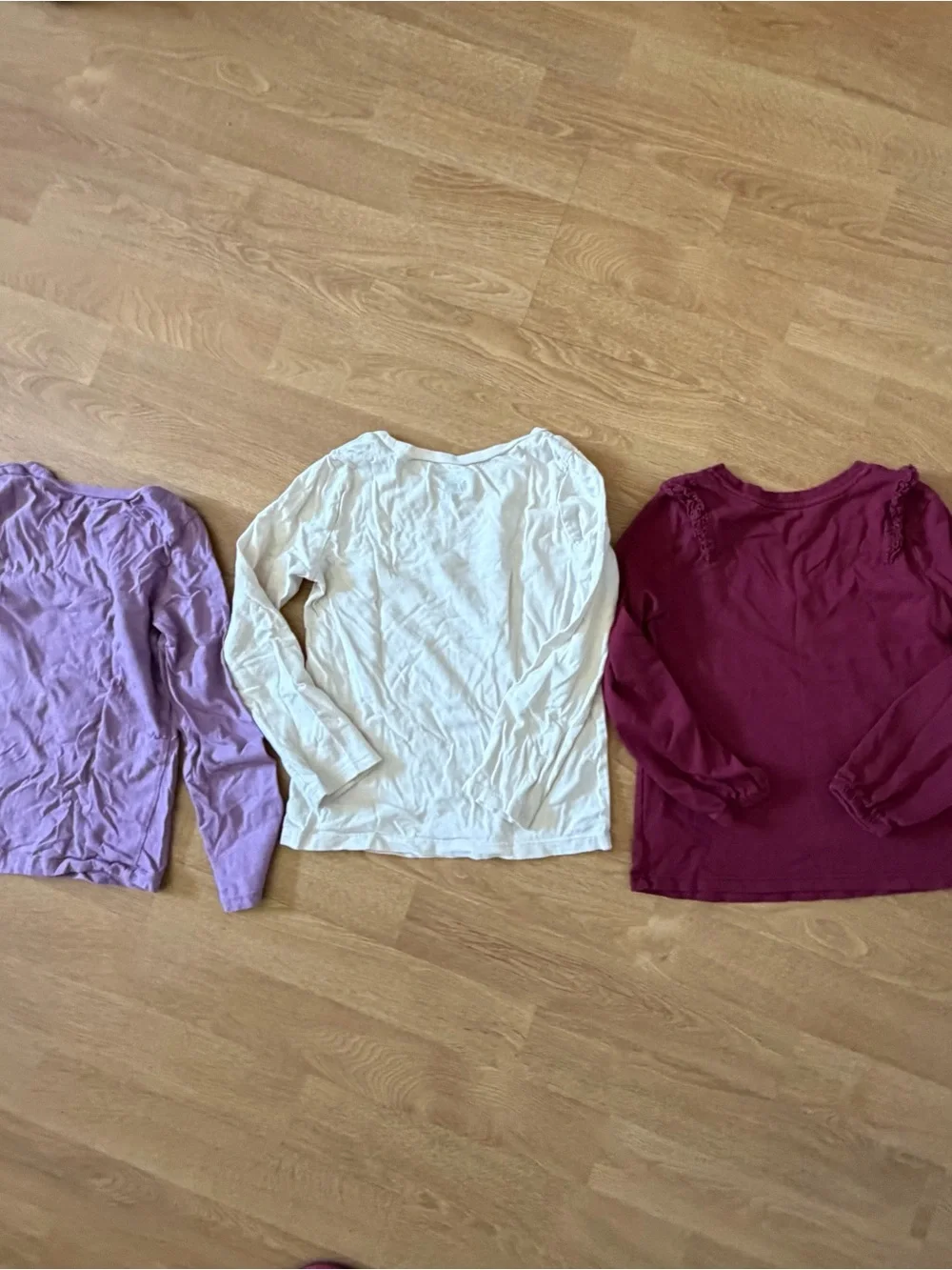 Oshkosh B’gosh & Cat & Jack girls long sleeve 3 T-shirts bundle Sz 5T